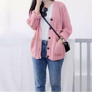 5-button Knitting CARDI