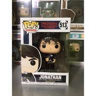 Authentic Funko Pop Stranger Things Jonathan 513 (vaulted) (NOT MINT)