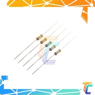 5pcs 7.5 ohms carbon film resistor 1/4 watt