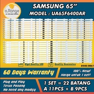 UA65F6400AR  SAMSUNG 65" LED TV Backlight ( LAMPU TV ) SAMSUNG 65" INCH LED TV UA65F6400AR 65F6400AR 65F6400