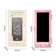 Huahua กระดานวาดภาพ DIY แผ่นเรืองแสง LED กระดานวาดรูปกราฟิตี้ เช็ดได้ ของเล่นเพื่อการศึกษา