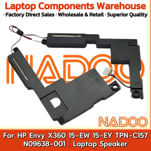 New Original Laptop Notebook Audio Speaker For HP Envy X360 15-EW 15-EY TPN-C157 N09638-001 Built in