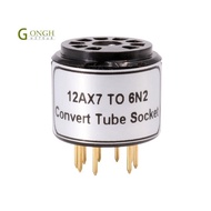 1PC Tube Socket Adapter ECC83 12AX7 to 6N2 6N1 6N6 Converter Vintage Audio DIY