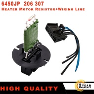 For Peugeot 206 307 Citroen C3 Xsara Picasso Blower/Heater Motor Resistor Or Wiring Line 6450JP 6445