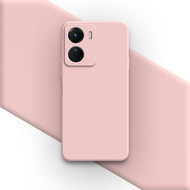 Original Phone Case for VIVO Y16 6.51" V2204 V2214 Camera Protection Square Liquid Silicone Fashion 