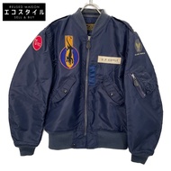 Buzz Rickson's 海軍 BR13265 L-2A 型 494th FTR-BOMB SQ 夾克，40 碼（二手）