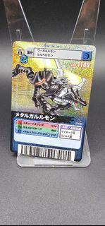 黑鋼鐵加魯魯 Digimon 數碼暴龍 舊版 閃卡