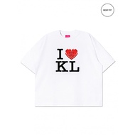 AGAINST LAB. I <3 KL TEE 2.0 - WHITE [BOXY]