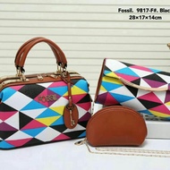 FOSSIL Fashion Set Handbag 3 in 1