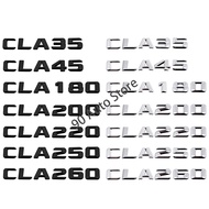 HYS Retrofit CLA35 CLA45 CLA180 CLA200 CLA220 CLA250 CLA260 Metal Tail Sticker for Mercedes Benz Car
