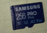 Samsung PRO Plus 256GB MicroSDXC A2 V30 記憶卡