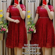 S 3090 Dress Used Maroon Motek 50490 69MO
