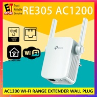nasE TP-LINK RE305 AC1200 WI-FI RANGE EXTENDER WALL PLUG -RE305