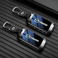 TPU Alloy Car Key Case Cover Shell Fob Holder for Mazda Alexa CX-30 CX-3 CX-5 CX-7 CX-9 CX-4 3 Butto