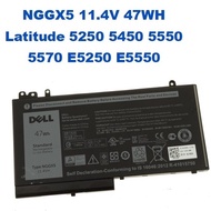 DELL NGGX5 11.4V 47WH 4130MAH Latitude 5250 5450 5550 5570 E5250 E5550 E5270 E5470 E5570 JY8D6 954DF