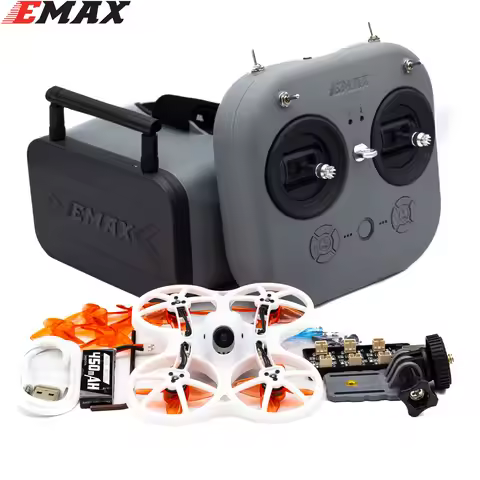 Emax EZ Pilot Pro 3inch 80mm Indoor RC FPV Racing Drone RTF with E8 Transmitter Transporter 2 Goggle