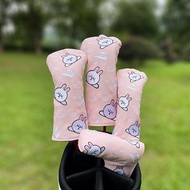 Cartoon Cartoon Rabbit golf Club Cover Head Cover Protective Cover No. 1 Wooden Cover Putter Cover I