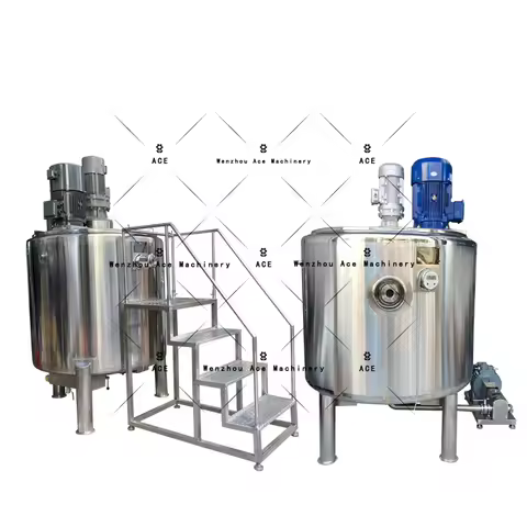 Stainless 304 1000L 2000L 3000L Vape Liquid Mixing Tank