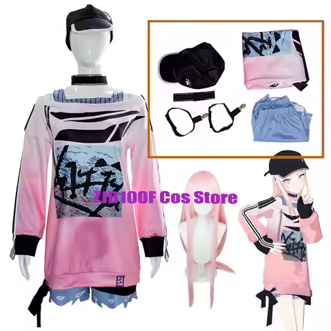 Anime Akiyama Mizuki Cosplay Project Sekai Colorful Stage Costume PJSK MZK Cosplay Hoodies Shorts Un
