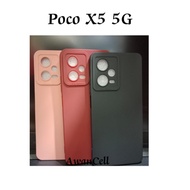 SOFTCASE SILICONE PRO CAMERA FULL COLOR ( poco X5 5G) / SILICONE PRO CAMERA MACARON ( poco X5 5G)