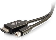 C2G 54420 Mini DisplayPort Male to HD Male Adapter Cable, TAA Compliant, Black (3 Feet, 0.91 Meters)