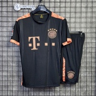 Áo Đá Banh Nam Nữ CLB Bayern Munich Đen 2023 - Đồ Đá Banh Chơi Được Nhiều Môn Thể Thao Nam Nữ