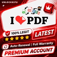 iLovePDF Premium Account | PDF Editor & Converter Tool | Merge Split Compress PDF | Instant Access |