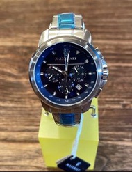 【Maserati】全新 瑪莎拉蒂 Successo 寶藍色 精鋼 三眼計時手錶 - Ouye Select Shop