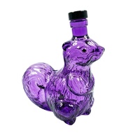 Novelty Whiskey Bottle Squirrel Whiskey Decanter Glass Bottle with Stopper – Unique Animal-shaped Li