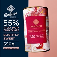 Beans&CO 55% extra milky dark chocolate