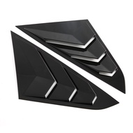 Toyota Yaris Ativ (2022-2025) สปอยเลอร์กระจกหลังสีดำมันวาวฝาครอบมือจับประตูอุปกรณ์เสริมภายนอก