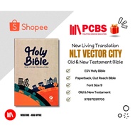 PCBS NLT Holy Bible Vector City Paperback (FONT SIZE 9) New Living Translation - NLT Bible