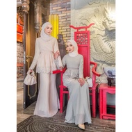 770 GABRIELA PEPLUM KURUNG LACE