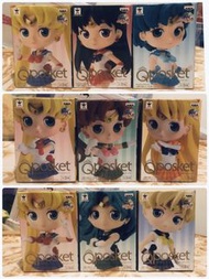 已拆擺連盒 Qposket petit Sailormoon 美少女戰士 9種 日本 景品 公仔 收藏 正品