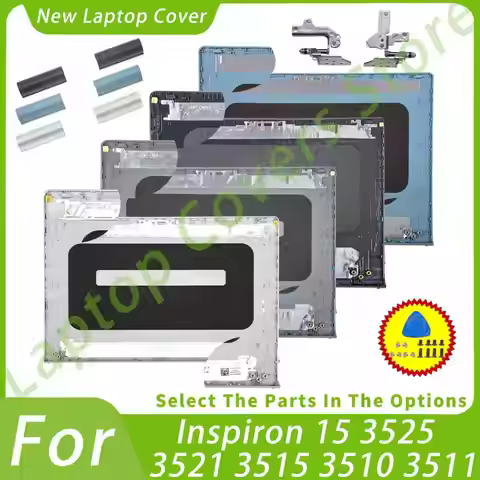 New Parts For Inspiron 15 3525 3521 3515 3510 3511 3520 Screen Back Cover Bezel Top Lid 0DDM9D 0T4MT