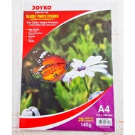 (PAK) GLOSSY PAPER JOYKO GSS-A4 145 GSM 160 GSM STICKER/