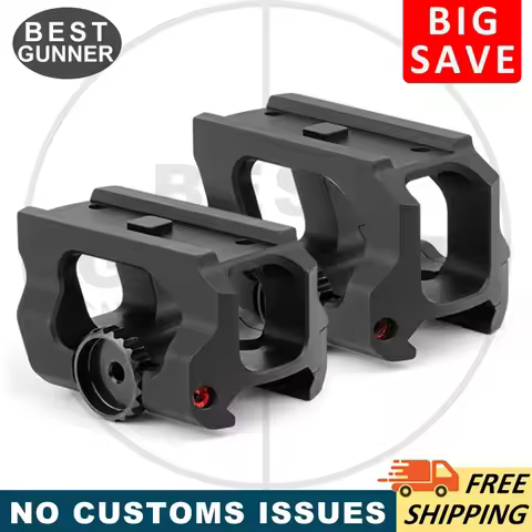 SCALAR LEAP/01 Red Dot Sight QD Mount 1.54IN/1.93IN Rifle Scope Compatible Aimpoint Micro H-1/H-2/T-