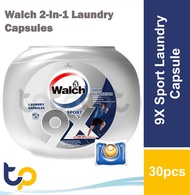 WALCH Fresh HY 4 In 1 Laundry Capsules/ 9X Antiseptic / LA 4 In 1 Laundry Capsules/Ar Fum 5 In 1 Lau
