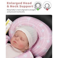 Infant Car Seat Insert, Head and Body Support, Reversible Newborn Insert Compatible with Baby Carsea