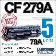 5x Compatible To H* Laserjet pro CF279A 279 CF-279A 279A 79A CF-279X CF279X M12a M12w MFP M26a M26nw