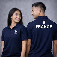 TOTENG T-shirt TIM collarPOLO france france france france men's top World Cup 2026