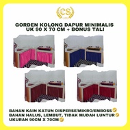 Cs Minimalist Kitchen Under Curtains Uk 90 x 70 cm + Bonus Rope