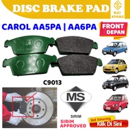 S2U Disc Brake Pad Front Mazda Coral AA5PA AA6PA Brek Pad Kereta C9013