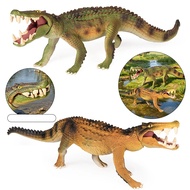 Extinct reptile Cretaceous Terrestrisuchus land crocodile ancient animal model children science educ