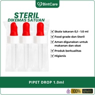 1ml Dropper Pipette | Medicine Dropper Pipette | 1ml Cosmetic Pipette