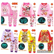 READY STOCK - 2025 Cuddle Me Chinese New Year Girl Pyjamas/Kids CNY Pyjamas