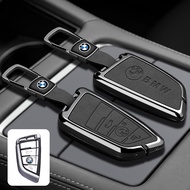 For BMW F20 G20 G30 X1 X3 X4 X5 G05 X6 X7 G11 F15 F16 G01 G02 F48 3/Leather Car Key Case Cover Shell