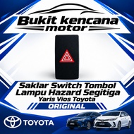 TOMBOL Yaris Vios Triangle Hazard Light Button Switch TOYOTA Original