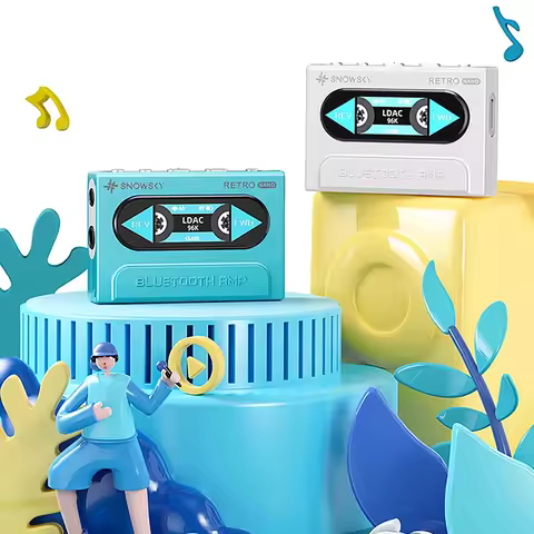 FiiO Snowsky RETRO NANO Bluetooth DAC and Headphone Amplifier LDAC aptX Adaptive aptX LL with 3.5mm/