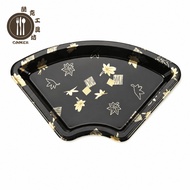 [Cool Tool Shop] Ready Stock+Invoice.Fan-Shaped Sushi Box Sushi Box Sushi Box Sushi Plate Disposable
